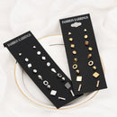 Pendientes Tiny Ear Studs Mixed Small Earrings Set Geometric Stud Earrings