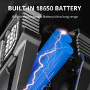 6x500lm Flashlight Portable 6 Gears Torch Light for Camping Accessories COB