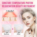 Facial Massager LED light therapy Vibration Hot Cool Treatment Skin Care.