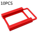 10PCS, 2.5" to 3.5" Adapter SSD HDD Mounting Bracket Tray Caddy Bay