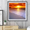 5D DIY Diamond Painting Seawater Sunrise Full Drill Cross Stitch Mosaic Kit