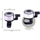 2x Metal Bike Bells Safety Cycling Sound Alarm Horn Bicycle Handleable Call Ring