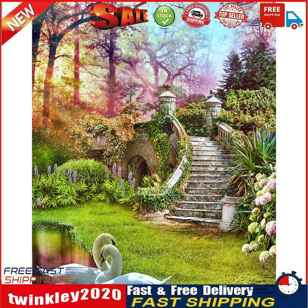 5D DIY Full Drill Diamond Painting Fantasy Bridge Cross Stitch Embroidery Newly