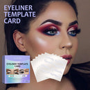 Multi Function Eye Makeup Template Special Drawing Eye Liner Eyeshadow Tool
