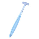 Tongue Coating Cleaner Brush Tongue Scraper Oral Care for Adults (Blue) Newly