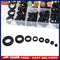 180pcs Rubber Grommet 8 Popular Sizes Grommet Gasket for Protects Wire