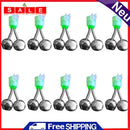 10pcs Fishing Bite Alarms Fish Rod Clamp Tip Clip Bells Ring Carp Fishing Tackle