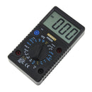 AN8206 Mini Digital Multimeter Large Screen Output Ampere Voltage (Black)
