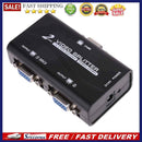 1pc 1 to 2 250MHz HD VGA UHD Signal Splitter Video Duplicator Amplifier
