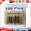 100pcs Double Head Disposable Cotton Stick Makeup Cotton Swab First Aid Kit