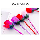 Office Supplies School Rose Flower Ballpoint Pen Valentine's Day Stationery