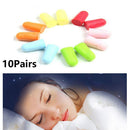 Protector Soft Sleeping Anti-noise Earmuffs Earplugs Polyurethane Foam Tapered