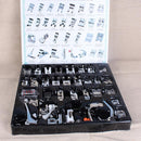 32 PCS Domestic Sewing Machine Foot Feet For Brother Singer Set