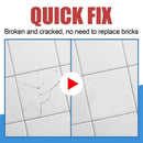 100g Ceramic Paste Floor Tile Adhesive Tile Repair Tub Agent Tile Repair F1U7