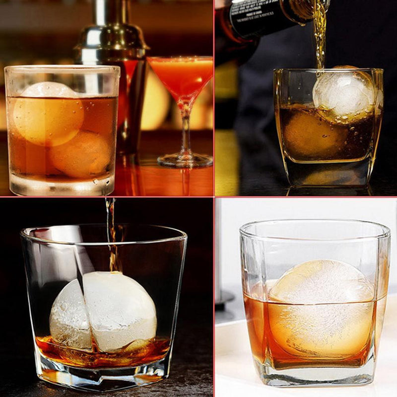 aediea ice ball mold for whisky, cocktail, drinks, wine, ice ball, ice cube for