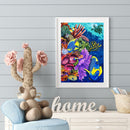 5D Diamond Painting Fish Full Square Drill Rhinestone DIY Wall Art Animal Sets
