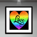 Seawang 5D DIY Full Drill Diamond Paintings Heart Cross Stitch Embroidery Mosaic Set L