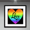 Seawang 5D DIY Full Drill Diamond Paintings Heart Cross Stitch Embroidery Mosaic Set L