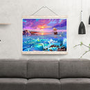 DIY Diamond Painting Kits Full Round Drill Sea Lake Mosaic Home Decoration Gifts