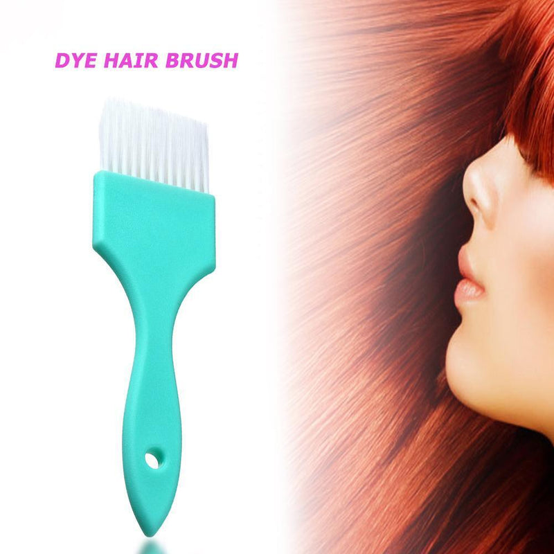 Salon Hairdressing Styling Brush Hair Color Dye Tint Stirring Comb (Green)
