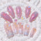 Diamond AB Color Crystal Aurora Mermaid Gradient Round Glass Nail Rhinestones