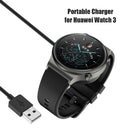 USB Charging Cable Dock Charger Adapter for Huawei Watch 3/GT2 (Black) Newly
