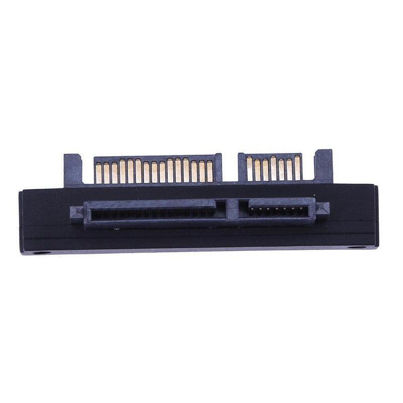90° Angle SATA 22Pin(7+15) Male and 22Pin(7+15) Female Extender Adapt