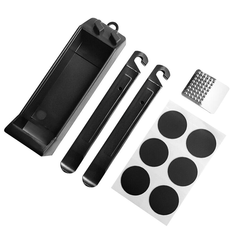 Portable Mountain Bike Tire Repair Tools Kit Glueless Patch MTB Repair Tool