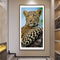 5D DIY Full Round Drill Diamond Painting Big Lion Animal Art Handmade Hanging