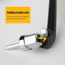 Wood Knob Metal Spinning Reel Handle Replacement for LINNHUE 1000-4000