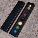 Crystal Solar System Eight Planet Ball Globe Gem Crafts Decor Astronomy Gifts