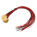 12pc 27mm Piezos With Leads - Cigar Box Guitar Pickups  Drum Triggers