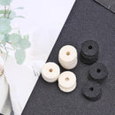 50pcs Guitar Strap Lock Felt Gasket Acoustic Guitar Bass Belt Tail Nail Cushi