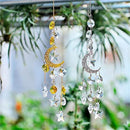 Curtain Hanging Drop Moon Star Pendant Crystal Wind Chime DIY Decorations