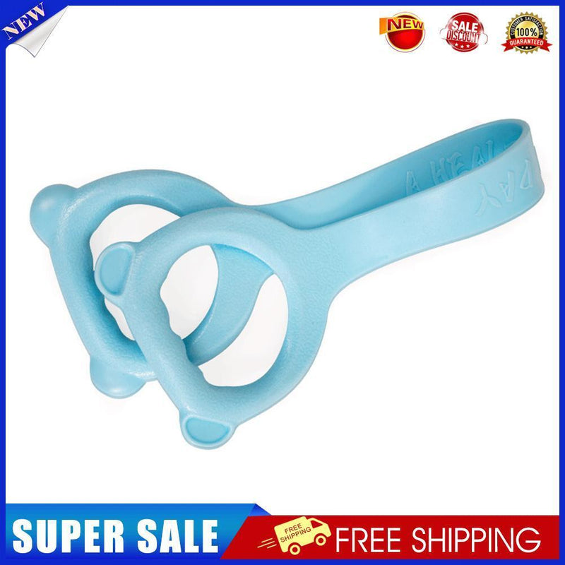 Yoga Fitness Resistance Band 8 Word Chest Expander Exercise Rope (Blue)