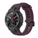 Silicone Watch Strap for Huami Amazfit T-Rex Pro/Amazfit T-Rex (Purple) Newly