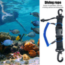 Scuba Diving Coil Camera Lanyard Anti-lost Strap Carrier for Underwater Sport