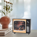 TV LED Halloween Candle Lights Glowing Ghost Festival Lantern (Black Cat)