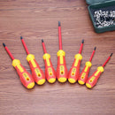 7pcs Insulated Screwdriver Set Slotted Cross Screw Driver for Repair Tool Newly