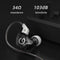 GK G1 Wired Earphone 3.5mm Dynamic Drive HIFI In-ear Noise Cancelling Earbuds