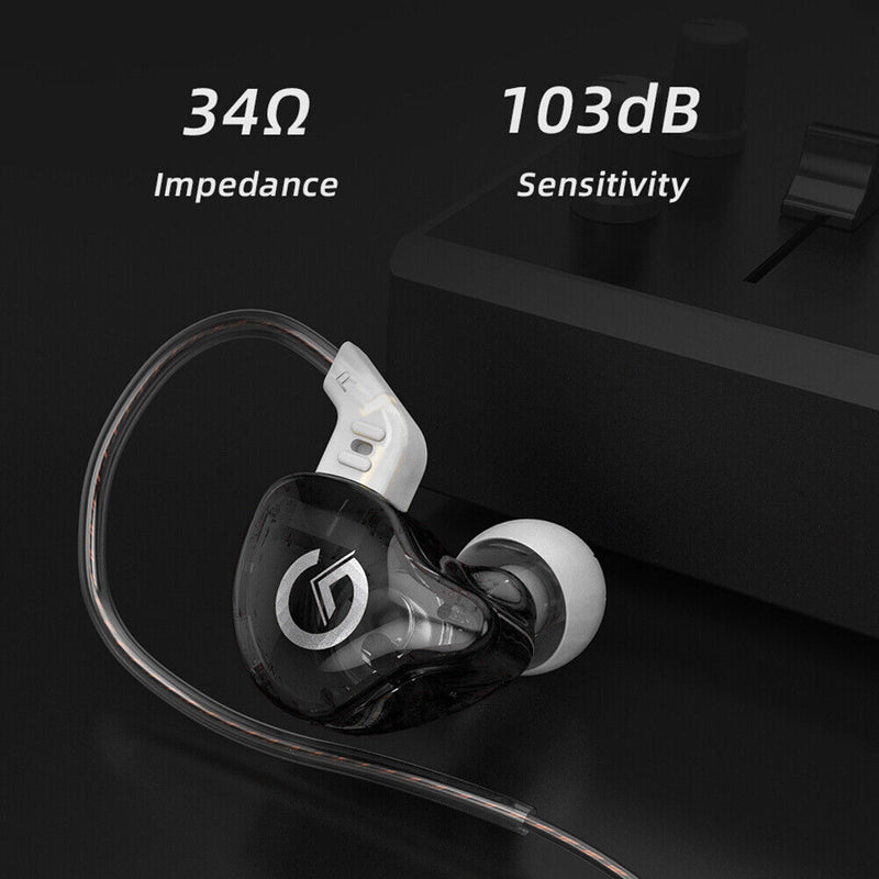 GK G1 Wired Earphone 3.5mm Dynamic Drive HIFI In-ear Noise Cancelling Earbuds