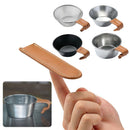 Outdoor Picnic Bowl Gloves Handle Cover Leather Cover Snow Cup Handle Case