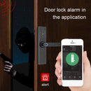 Tuya WiFi Smart Lock Multiple Unlocking WiFi Tuya Smart Door Lock Aluminum Al
