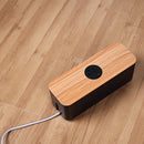 Data Cable Storage Box Wooden Mobile Phone Computer Tablet Charging Line Ca