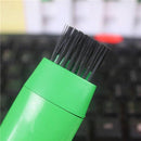 Mini Computer Vacuum USB Keyboard Cleaner PC Laptop Dust Brush (Green) Newly