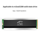 M.2 SSD Heatsink Cooler with Elastomeric Fasteners Computer Accessories Newly