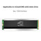 M.2 SSD Heatsink Cooler with Elastomeric Fasteners Computer Accessories Newly