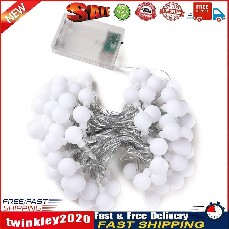 LED String Light Camping Tent Outdoor Bulb Waterproof Party Yard Decor (D) Newly