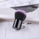 Loose Powder Nail Art Cleaning Brush Remove Dust Mushroom Brush (Purple) Newly