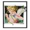 Embroidery Threads Set 14CT Stamp Print Canvas Cross Stitch Picture Needlework